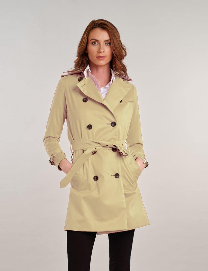 Stone Trench Coat