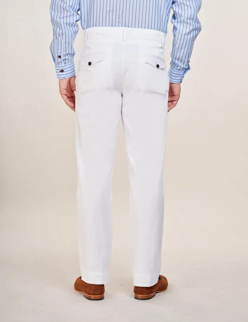 White chinos store